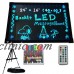 LED Menu Board 24" x 16" Message Sign display dry erase Fluorescent neon writing   190906095718